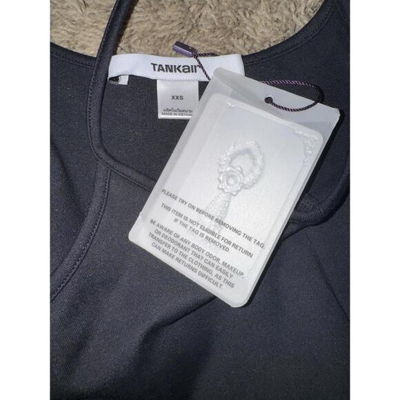 NEW XXS Tankair Studio Tank in Black NWT - Picture 3 of 3